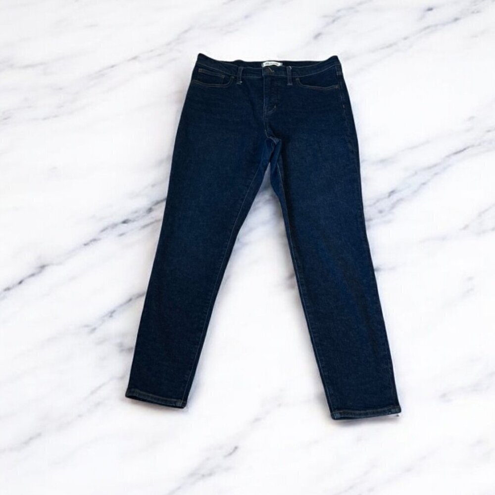 Madewell 9" Mid-Rise Skinny Jeans in Orland Wash Size 31Tencel Denim Edition - Picture 2 of 12
